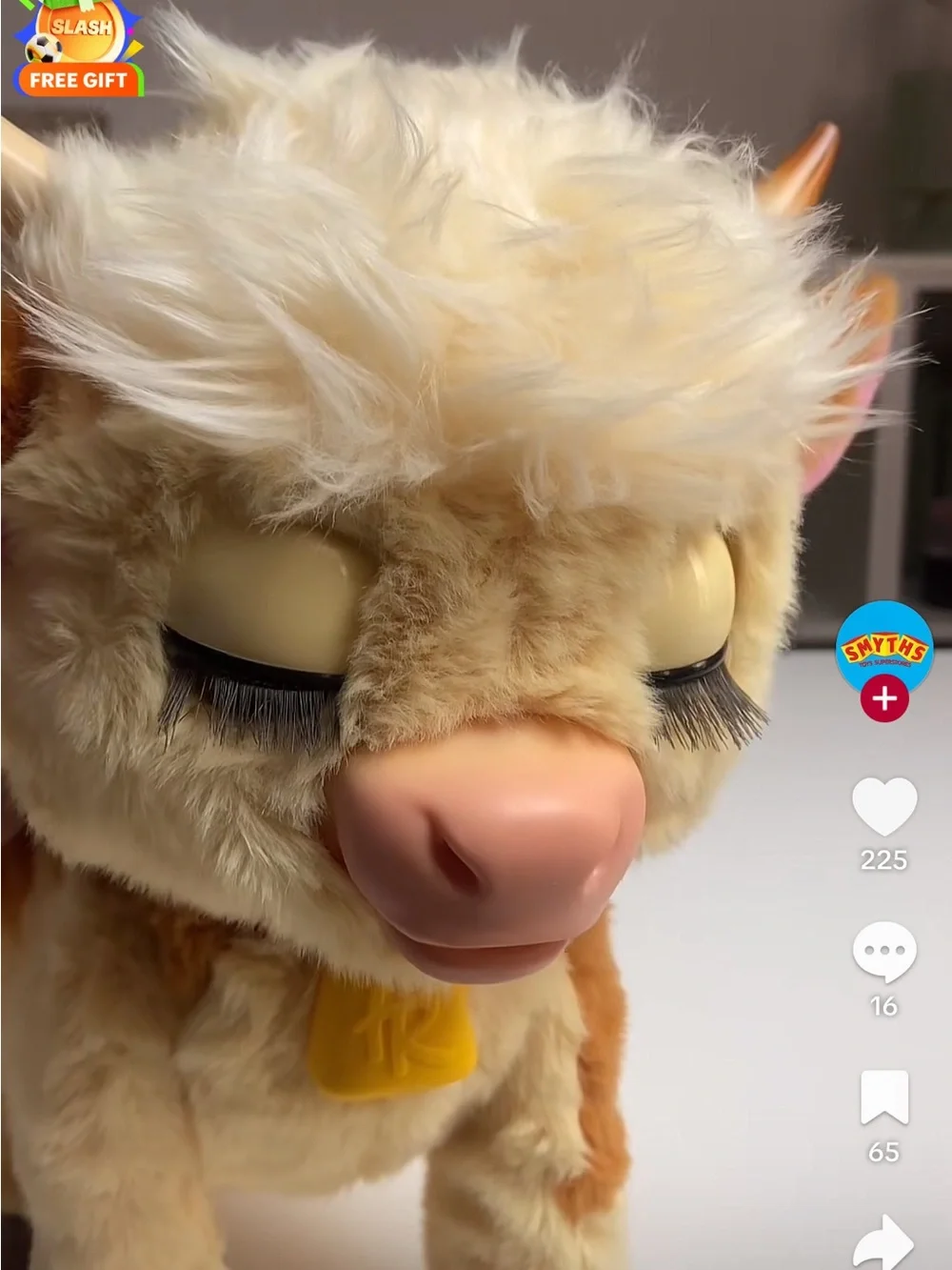FurReal Friends Maggie the Feed & Follow Cow